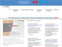 Tablet Screenshot of cdgreunion.fr